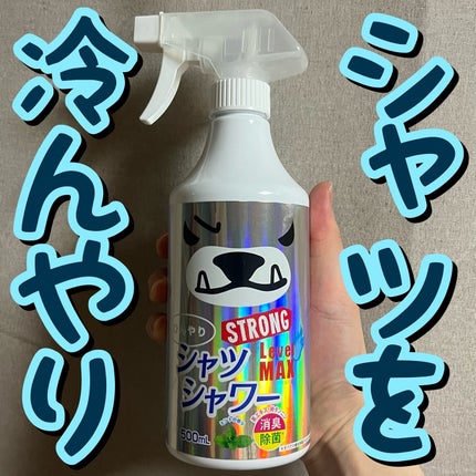 ひんやりシャツシャワー 無香料/ときわ商会/その他を使ったクチコミ(1枚目)