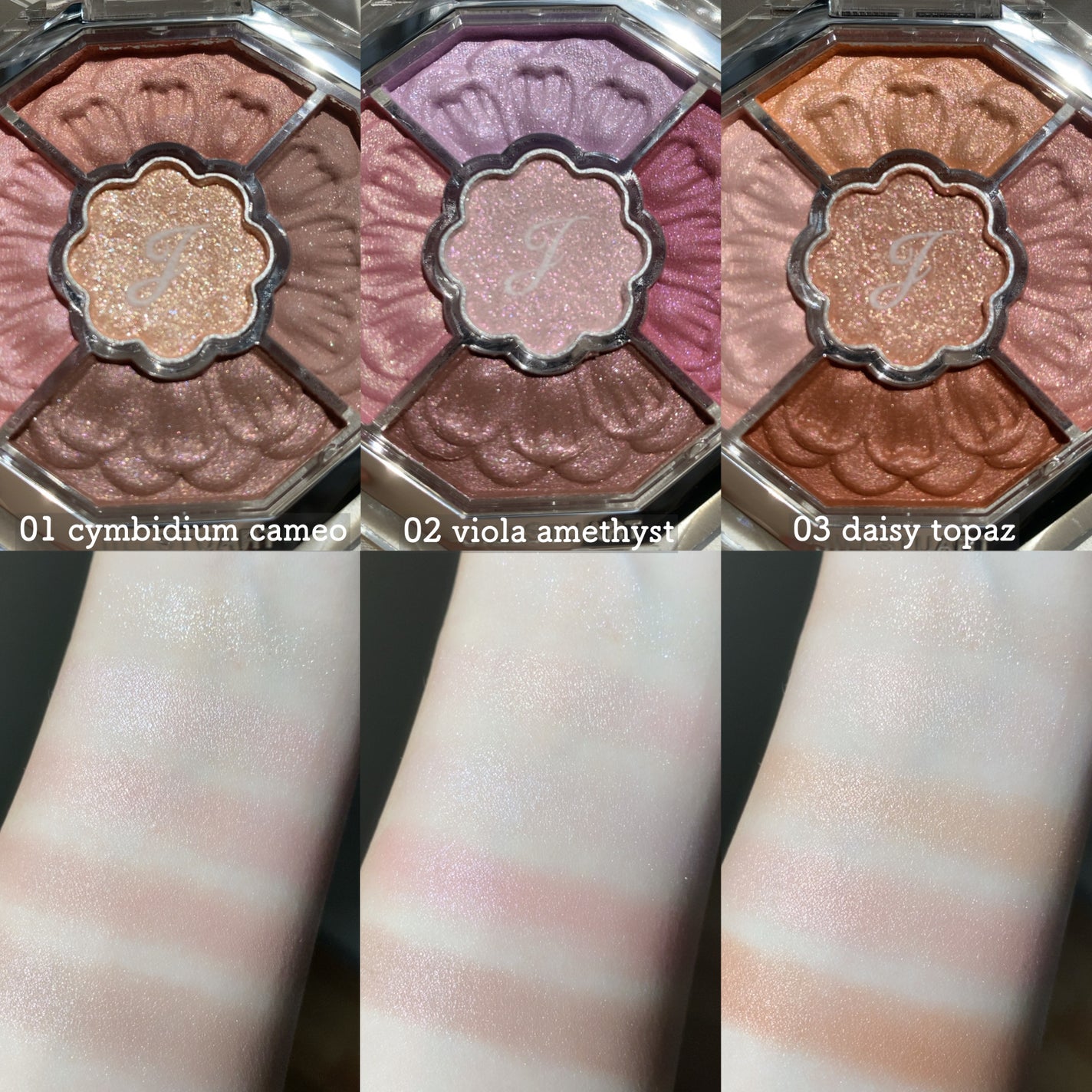 ジルスチュアート ブルームクチュール アイズ ジュエルドブーケ/JILL STUART/アイシャドウパレットを使ったクチコミ(3枚目)