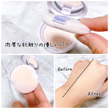 パーフェクティング シルキーフィット カバー クッション ファンデーション/VDL/クッションファンデーションを使ったクチコミ(5枚目)