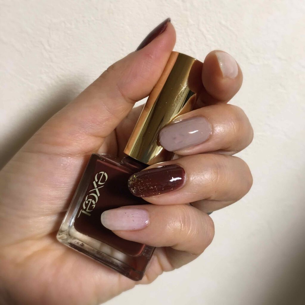 エクセル ネイルポリッシュ N/excel/マニキュアを使ったクチコミ（2枚目）