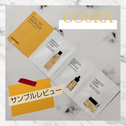 フルフィットプロポリスシナジートナー/COSRX/化粧水を使ったクチコミ(1枚目)
