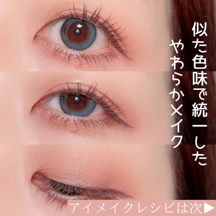 プティパレットアイズ(マットタイプ)/キャンメイク/パウダーアイシャドウを使ったクチコミ(4枚目)