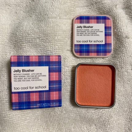 JELLY BLUSHER/too cool for school/ジェル・クリームチークを使ったクチコミ(2枚目)