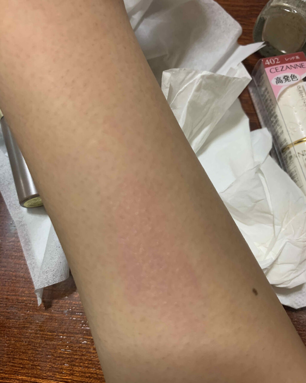 チークスティック/CEZANNE/ジェル・クリームチークを使ったクチコミ（1枚目）