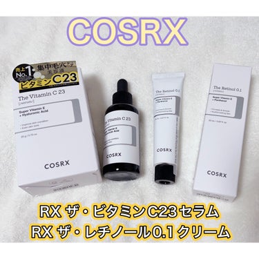 LIPS様を通してCOSRX様からプレゼントして頂きました。
ありがとうございます😊



◆COSRX RXザ・ビタミンC23セラム

【商品説明】
高強度純粋ビタミンC23%含量で、肌のキメ、トーン