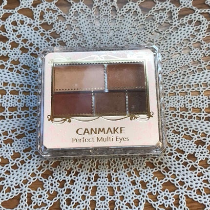 パーフェクトマルチアイズ/キャンメイク/アイシャドウパレットを使ったクチコミ(1枚目)