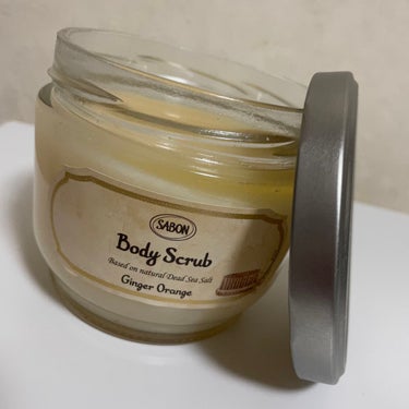 ボディスクラブ ジンジャー・オレンジ 600g/SABON/ボディスクラブを使ったクチコミ（3枚目）