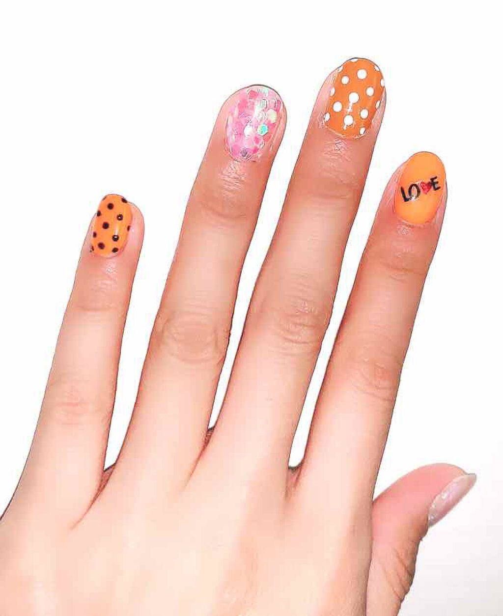 ぶぅーちゃん on LIPS 「セルフジェルネイル💅#セルフネイル#スパンコール#ジェルネイル..」(2枚目)