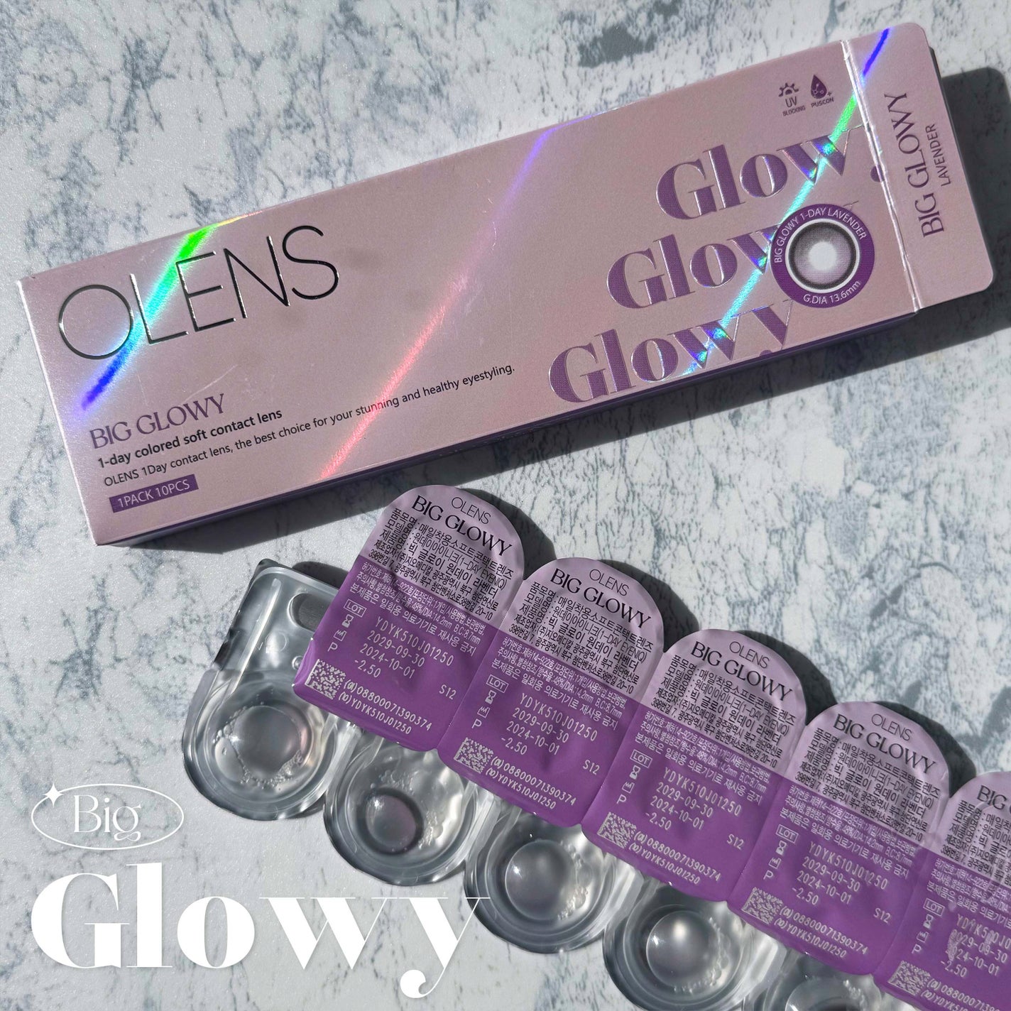 Big Glowy 1day/OLENS/ワンデー(1DAY)カラコンを使ったクチコミ(5枚目)