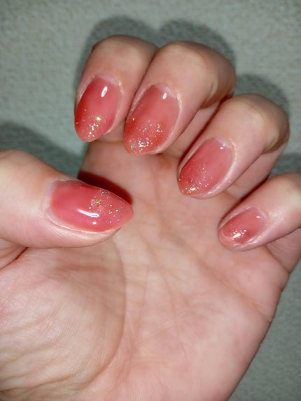 ジェルネイル(ライト対応)/セリア/ジェルネイルを使ったクチコミ(4枚目)