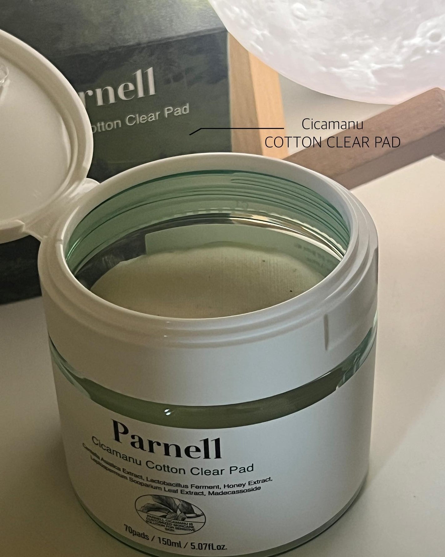 シカマヌ コットンクリアパッド/parnell/トナーパッドを使ったクチコミ(4枚目)