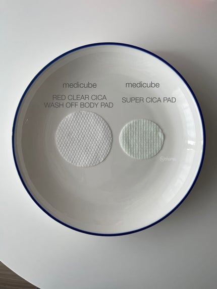 レッドシカ洗い流すボディパッド/MEDICUBE/ボディシートを使ったクチコミ(5枚目)