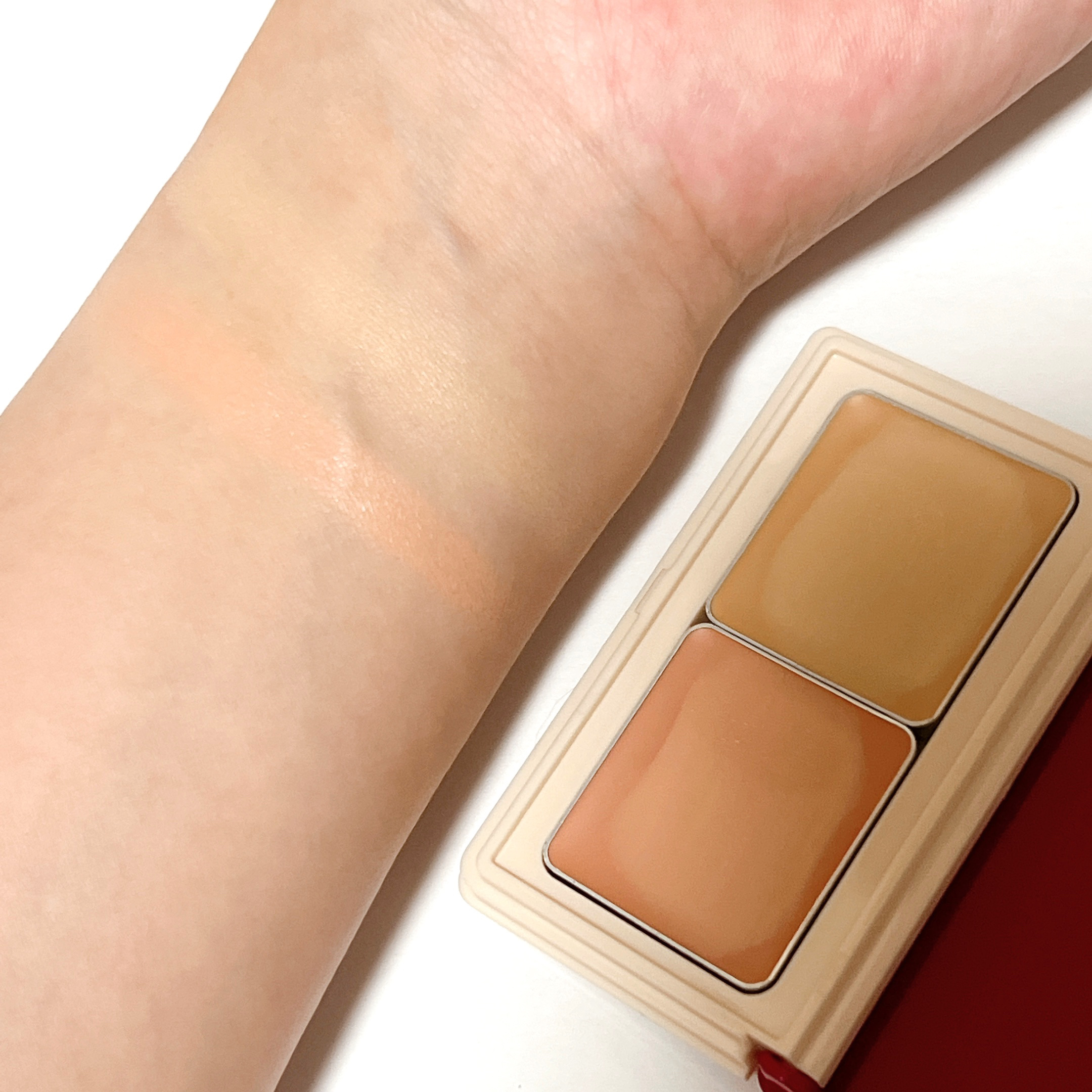 メルティフィットコンシーラー/インテグレート/パレットコンシーラーを使ったクチコミ（3枚目）