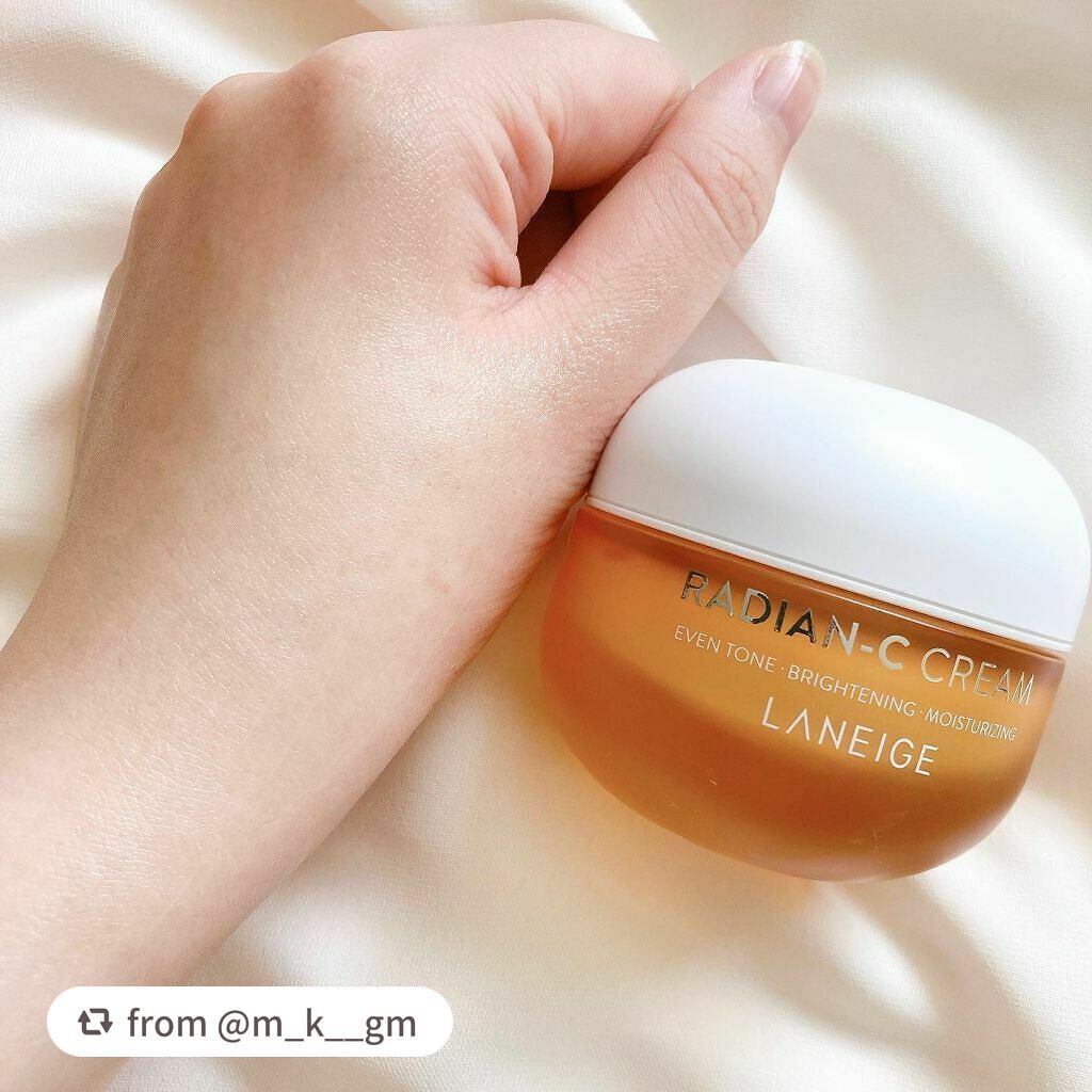 ラディアンーCクリーム/LANEIGE/フェイスクリームを使ったクチコミ(6枚目)