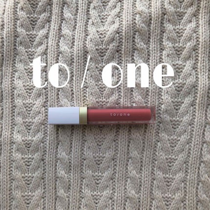 トーン ペタル エッセンス カラー バター/to/one/リップグロスを使ったクチコミ(1枚目)