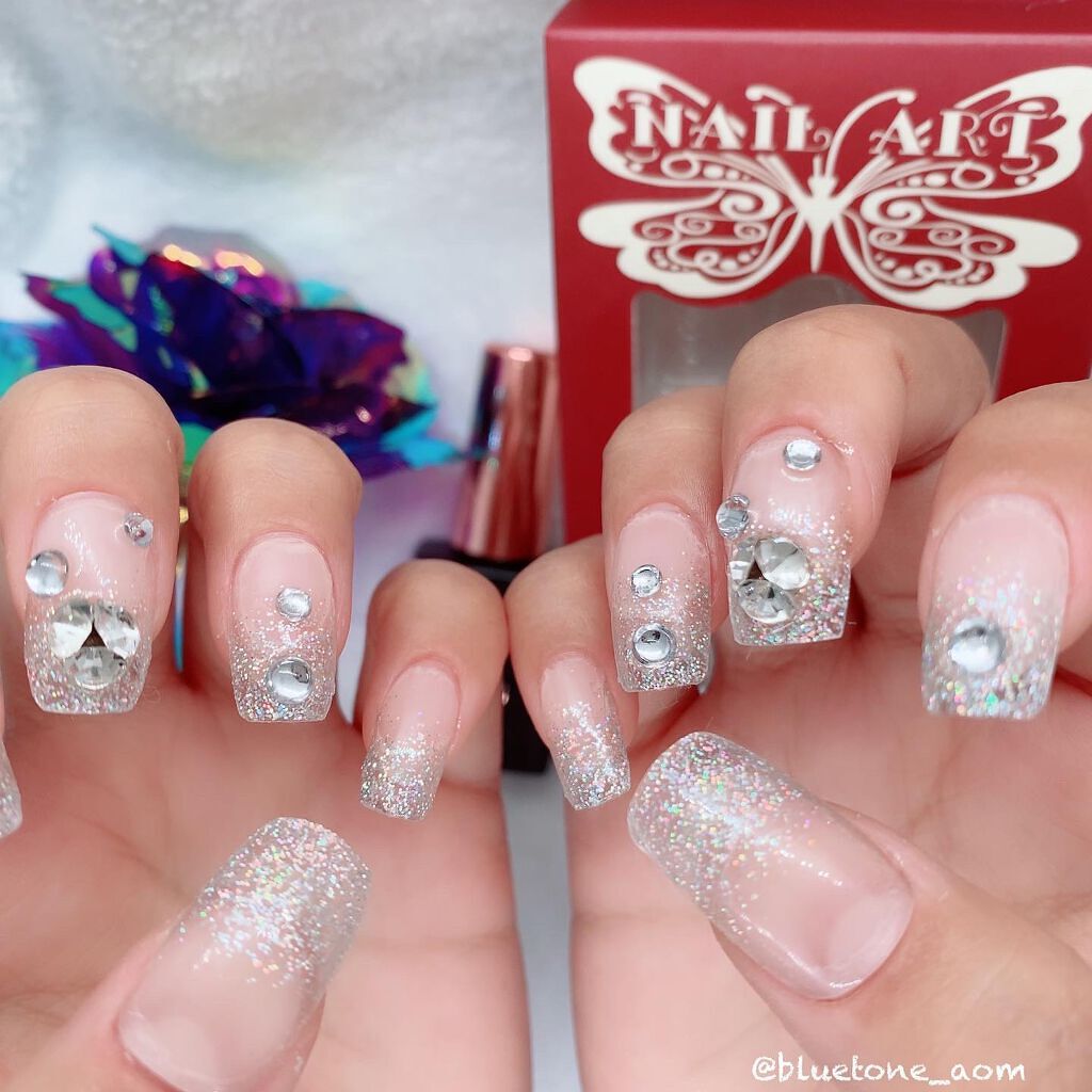 ノンワイプダイアモンドトップジェル/GELATO FACTORY/ジェルネイルを使ったクチコミ(6枚目)