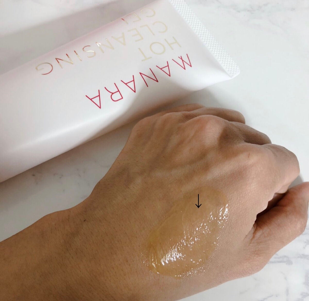 ホットクレンジングゲル マッサージプラス/マナラ/クレンジングジェルを使ったクチコミ(2枚目)