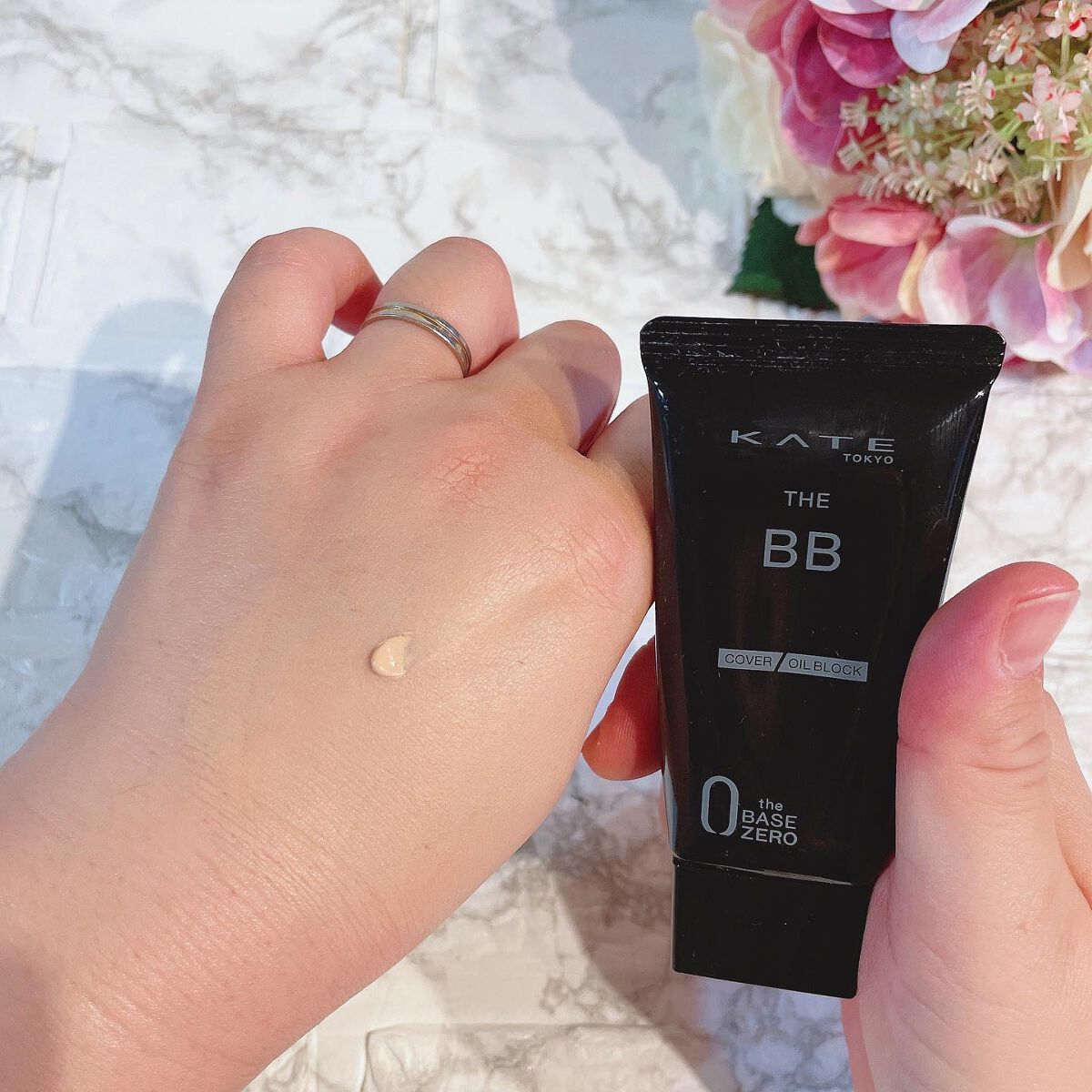 ザBB(カバー&オイルブロック) /KATE/BBクリームを使ったクチコミ(3枚目)