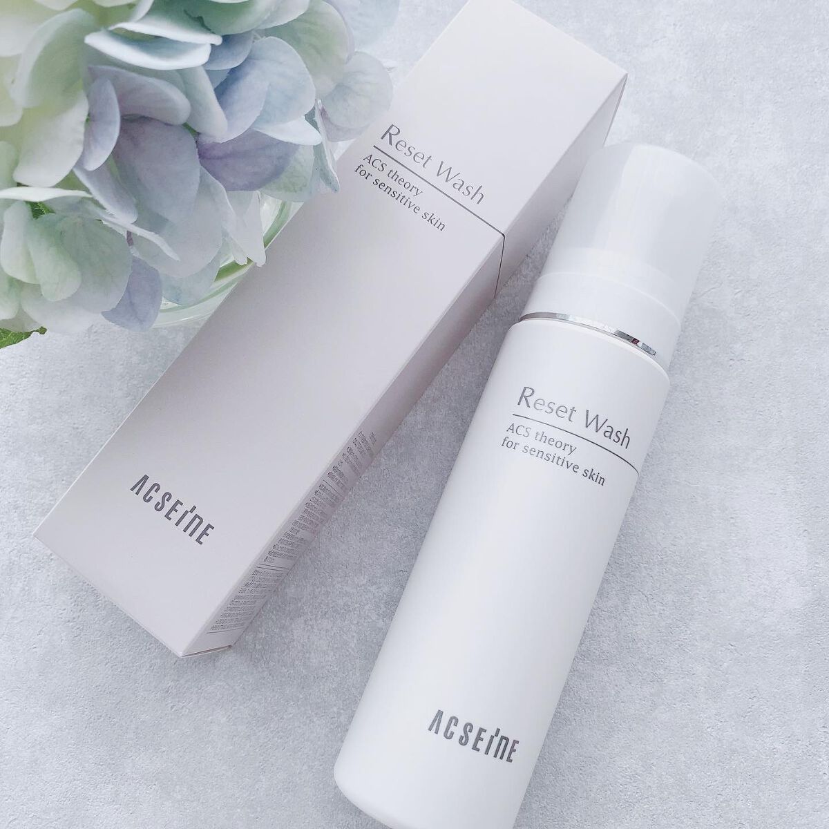 リセット ウォッシュ/ACSEINE/泡洗顔を使ったクチコミ（1枚目）