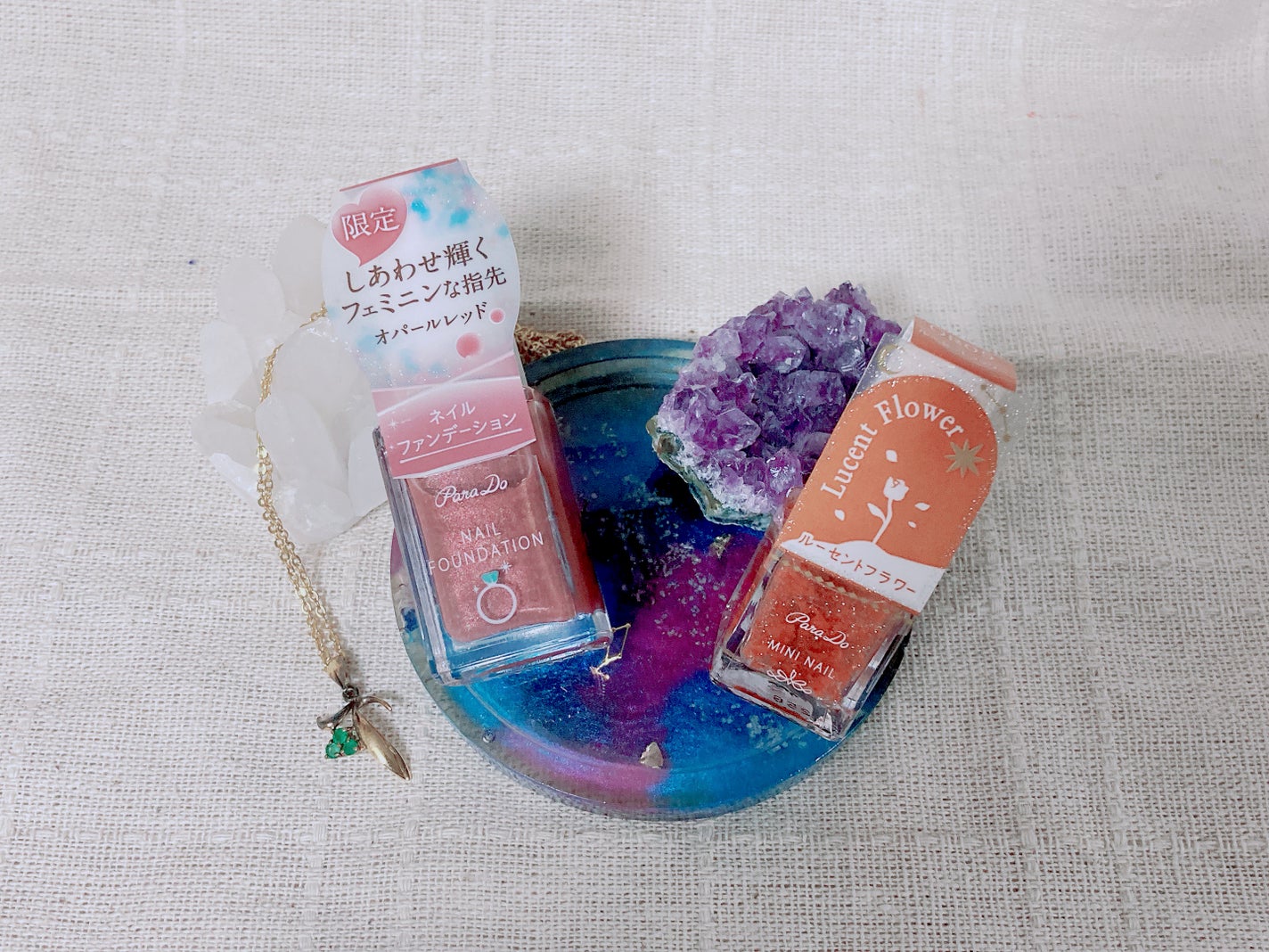 ネイルファンデーション/パラドゥ/マニキュアを使ったクチコミ(1枚目)