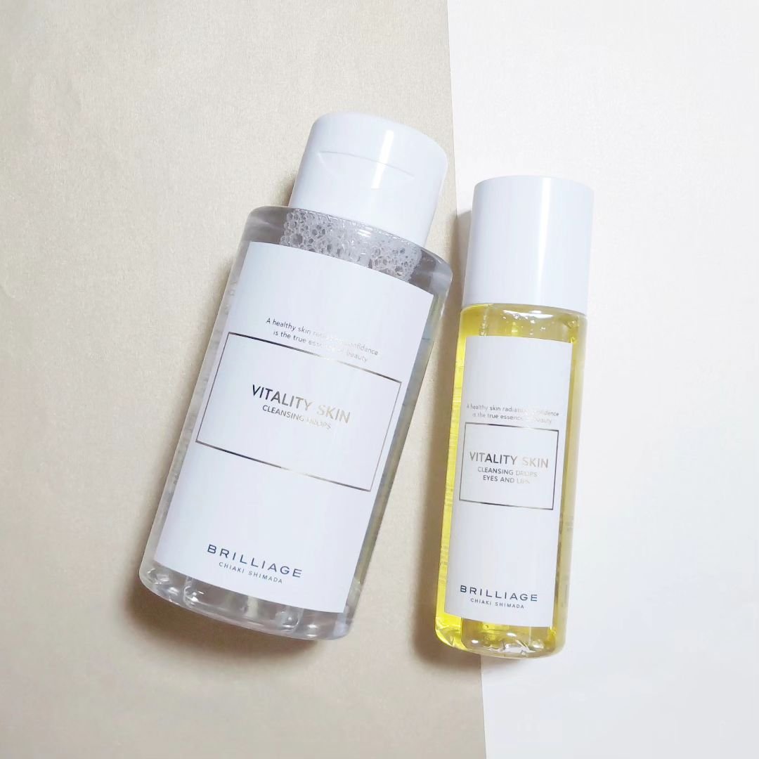 バイタリティ スキン クレンジングドロップス (クレンジングウォーター)/ブリリアージュ/クレンジングウォーターを使ったクチコミ（1枚目）