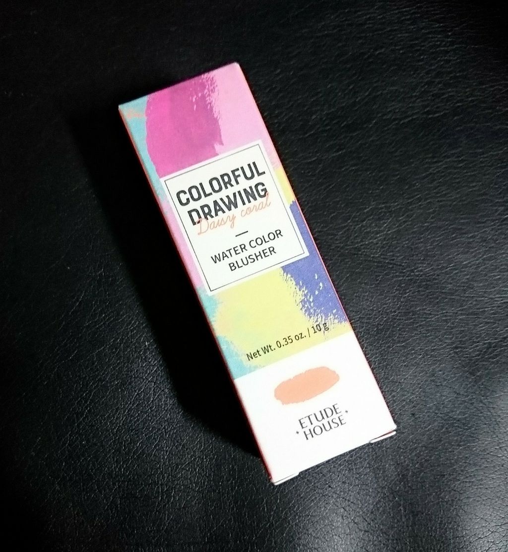 カラフルドローイング ウォーターカラーチーク/ETUDE/リキッドチークを使ったクチコミ（1枚目）