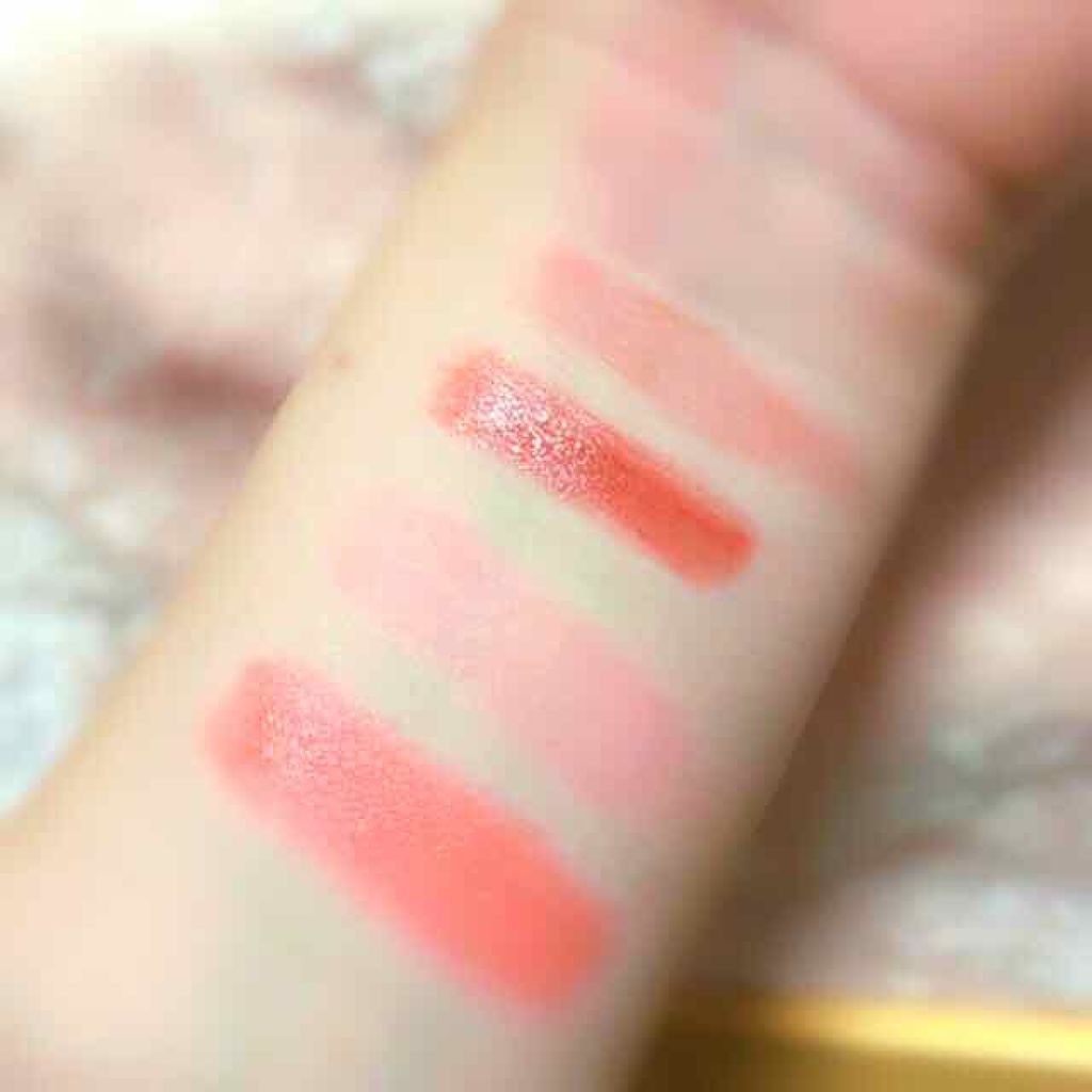 ラスティンググロスリップ/CEZANNE/口紅を使ったクチコミ（3枚目）