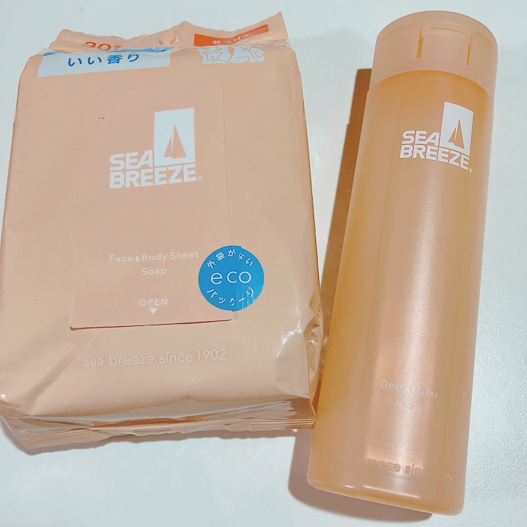 ボディシート (せっけん)/シーブリーズ/ボディシートを使ったクチコミ（1枚目）