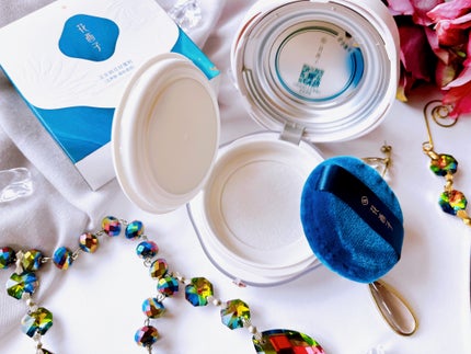 玉養桃花 ルースパウダー/花西子/ルースパウダーを使ったクチコミ(3枚目)