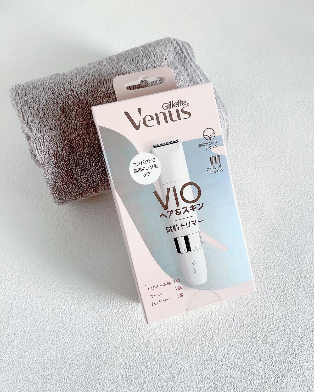 ヴィーナス VIO ヘア&スキン 電動トリマー/Gillette Venus/シェーバーを使ったクチコミ（2枚目）