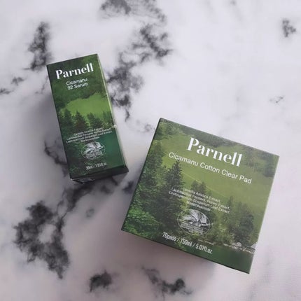 シカマヌ コットンクリアパッド/parnell/トナーパッドを使ったクチコミ(8枚目)
