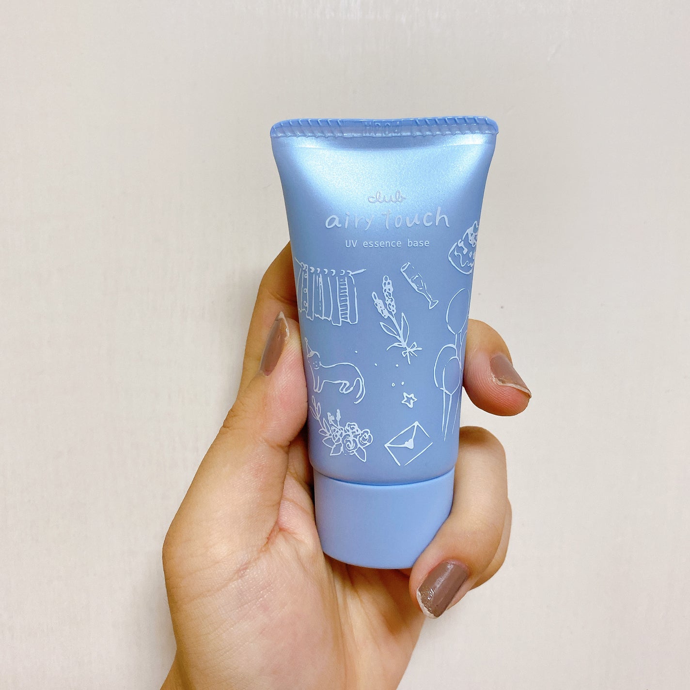 エアリータッチ UVエッセンスベース クリアブルー/クラブ/化粧下地を使ったクチコミ(1枚目)