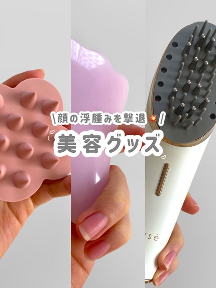 uka scalp brush kenzan medium uka store gentei yokohama pink/uka/スカルプブラシの画像