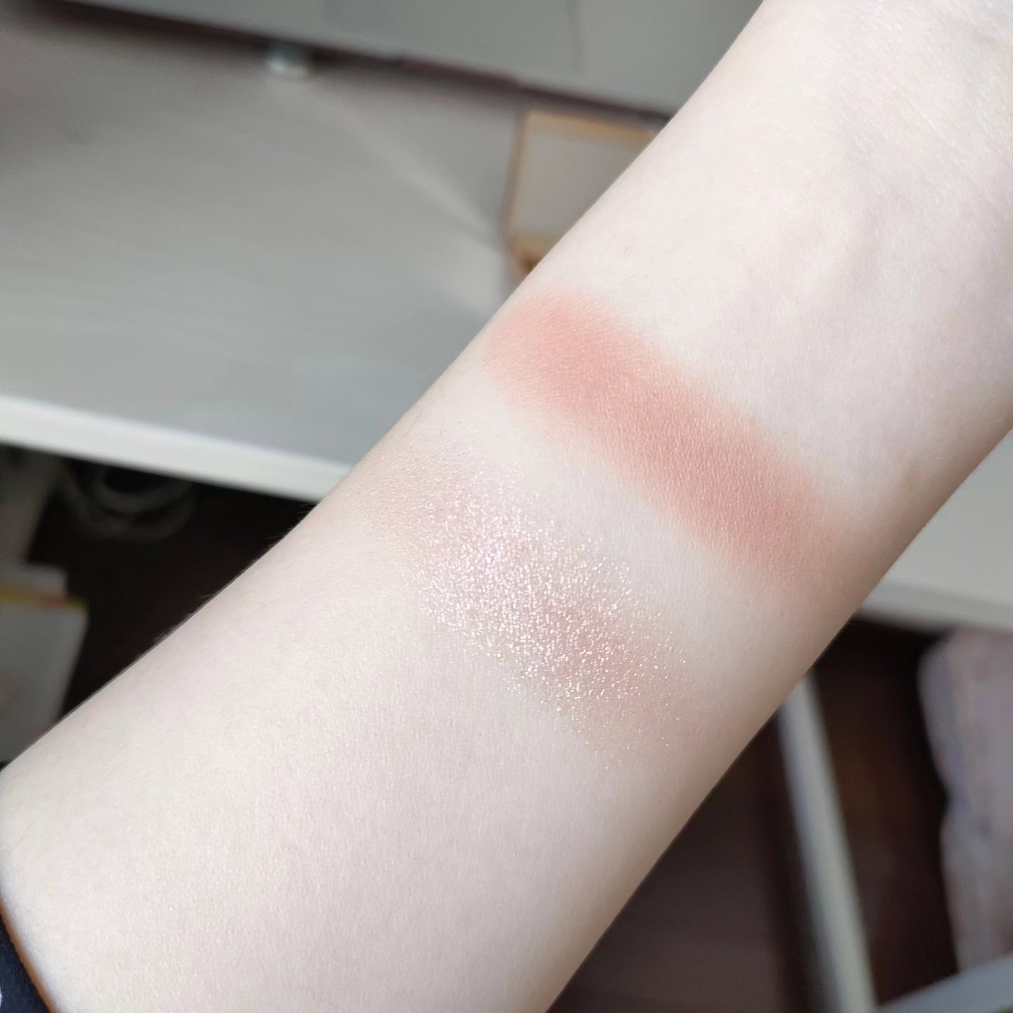 リュクス アイシャドウ デュオ ミッドナイトトースト/BOBBI BROWN/アイシャドウパレットを使ったクチコミ（3枚目）