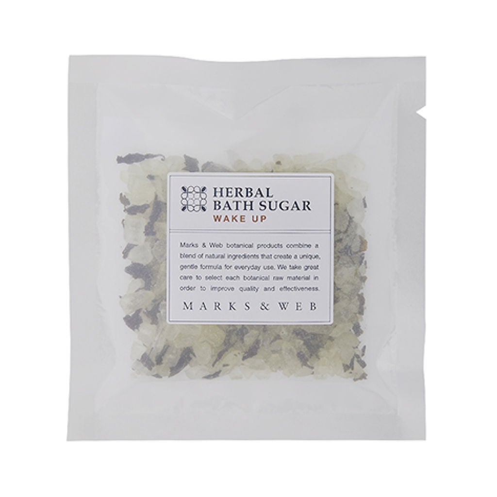 ハーバルバスシュガー ウェイクアップ MARKS&WEB