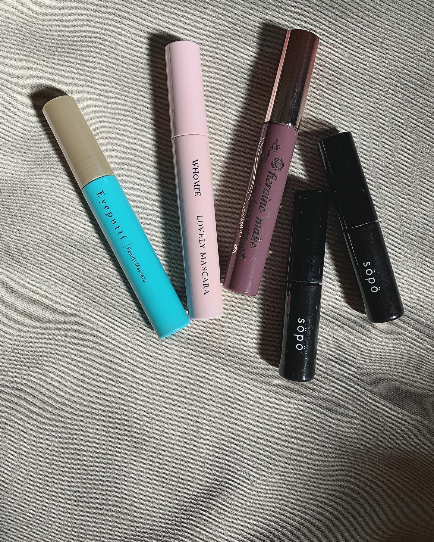 ひとえ・奥ぶたえ用マスカラ 限定色 木苺ブラウン/アイプチ®/マスカラを使ったクチコミ（2枚目）