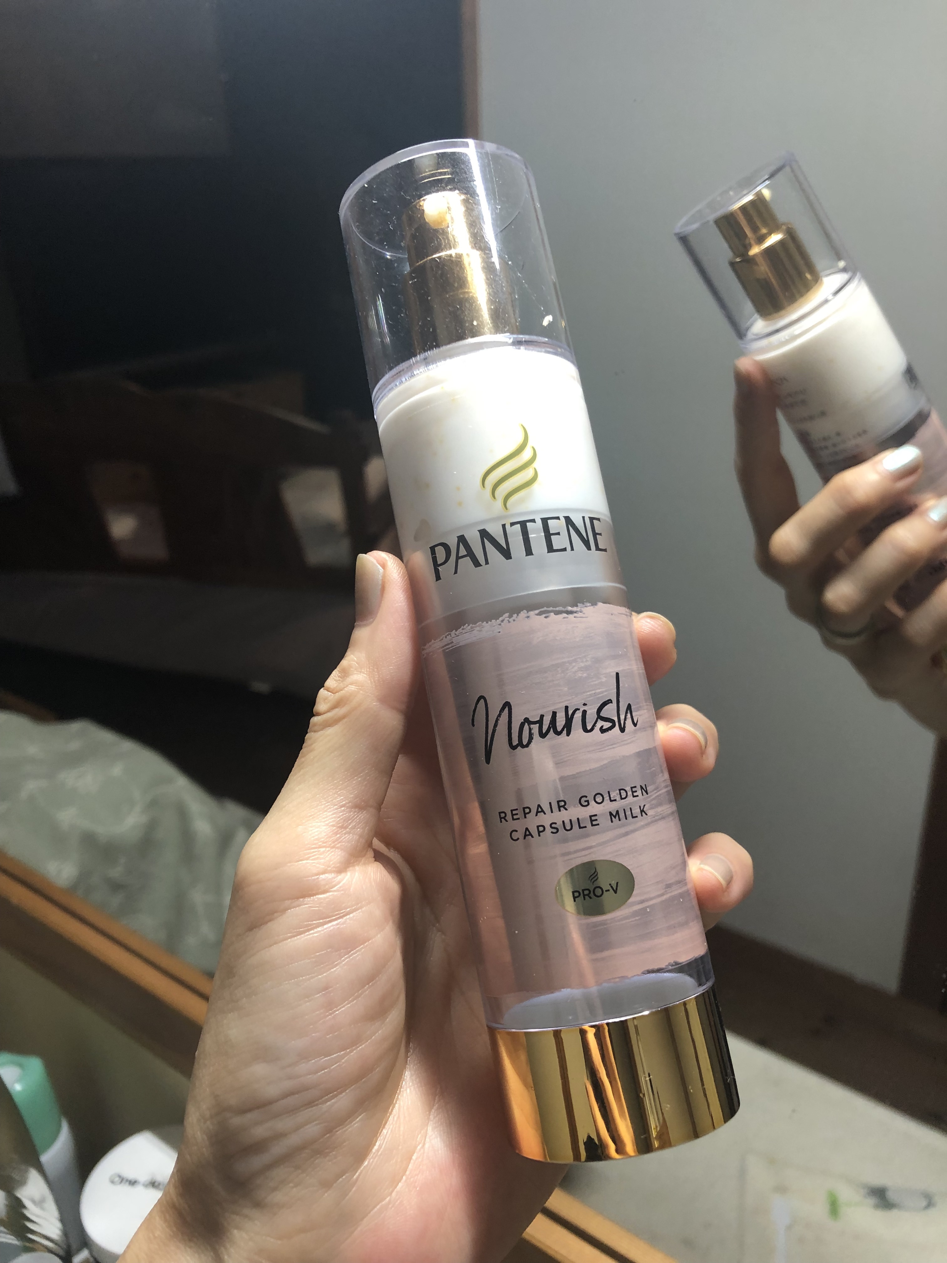 パンテーン パンテーン エフォートレス クイック リペアー カプセル ヴィタミルク(洗い流さないトリートメント）のクチコミ「パンテーン
パンテーン エフォートレス クイック リペアー カプセル ヴィタミルク
洗い流さな.....」（2枚目）