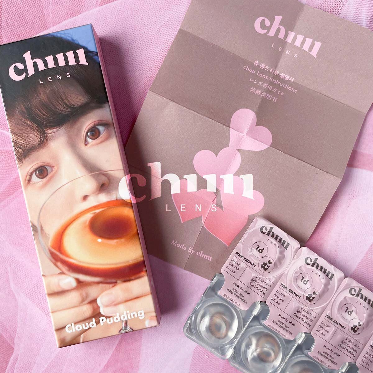 Cloud Pudding /chuu LENS/カラーコンタクトレンズを使ったクチコミ(6枚目)