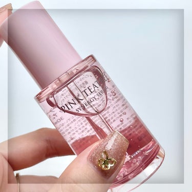 APLIN ピンクティーツリーシナジーセラムのクチコミ「𓍯PINK TEATREE SYNERGY SERUM⌇APLIN

パッケージが可愛過ぎるア.....」（2枚目）