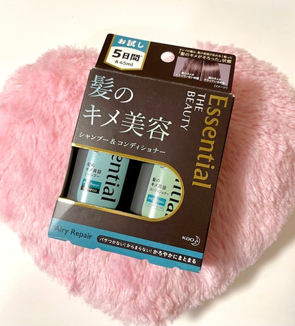 THE BEAUTY 髪のキメ美容シャンプー/コンディショナー<エアリーリペア>	/エッセンシャル/シャンプー・コンディショナーを使ったクチコミ(1枚目)