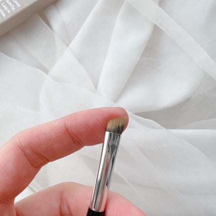 ダブルエンドアイブロウブラシ熊野筆/&be/メイクブラシを使ったクチコミ(3枚目)