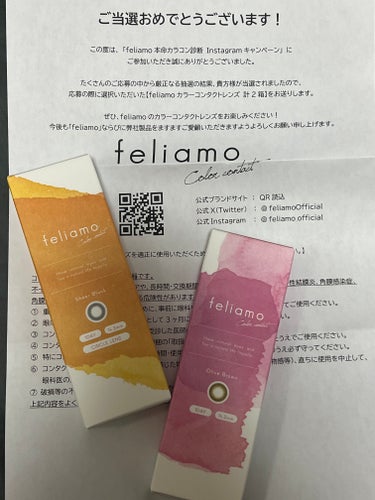 feliamo 1day/feliamo/ワンデー（１DAY）カラコンを使ったクチコミ（1枚目）