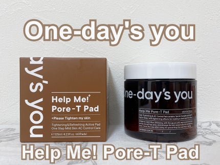 ヘルプミー! ポア-Tパッド/One-day's you/トナーパッドを使ったクチコミ(1枚目)