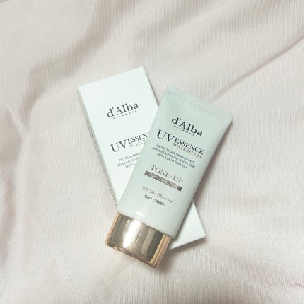 ウォータフルトーンアップサンクリーム/ダルバ/日焼け止めクリームを使ったクチコミ(1枚目)