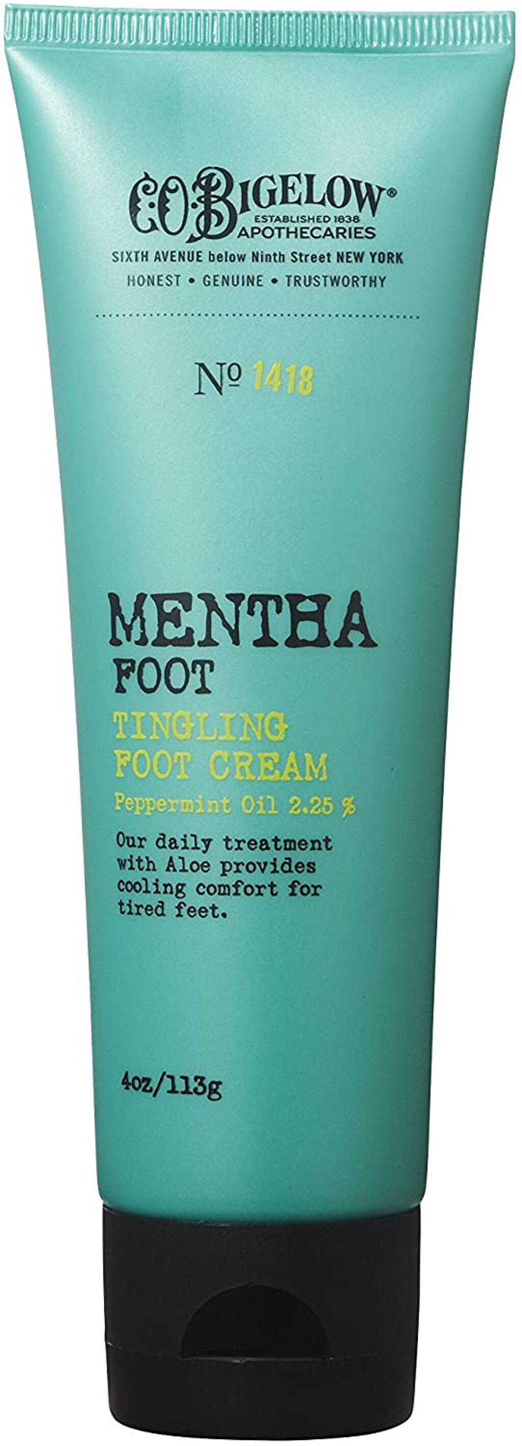 フットクリーム メンタ C.O. BIGELOW