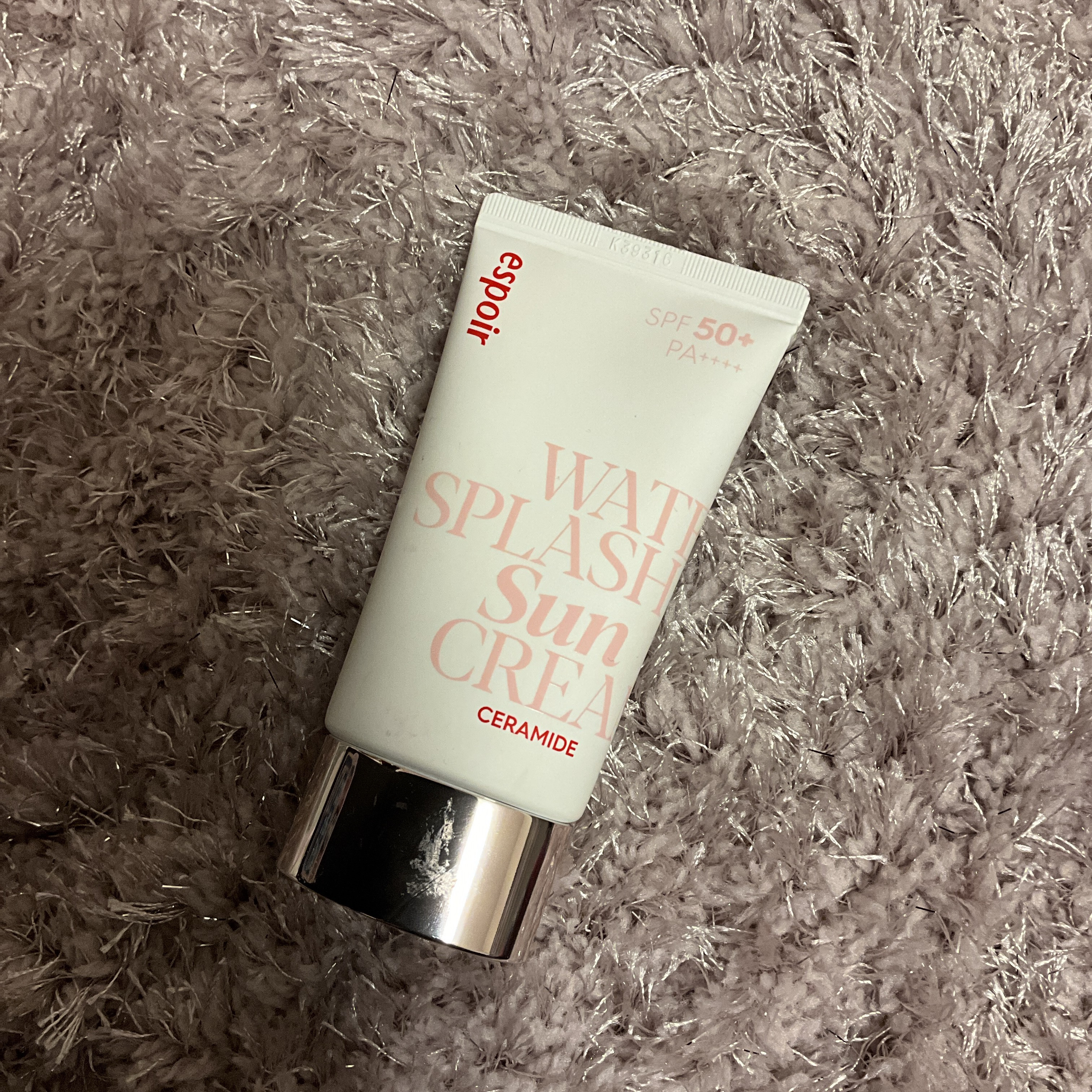 ウォータースプラッシュサンクリーム セラミド/espoir/日焼け止めクリームを使ったクチコミ（1枚目）