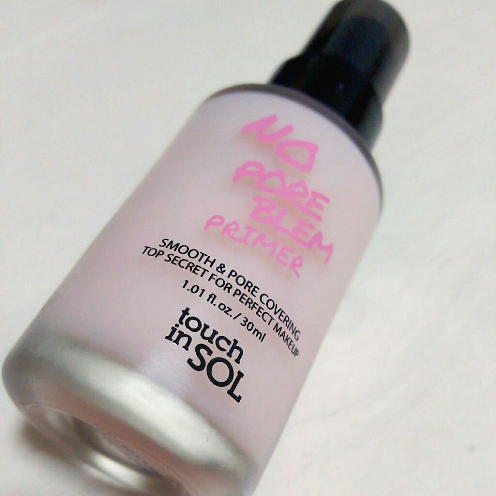 タッチインソール ノーポアブレムプライマー/touch in SOL /化粧下地を使ったクチコミ（1枚目）