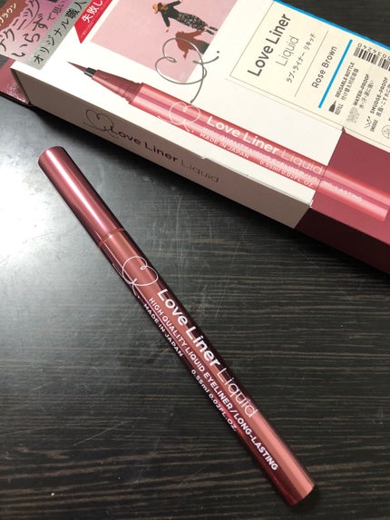 リキッドアイライナーR4/ラブ・ライナー/リキッドアイライナーを使ったクチコミ(1枚目)