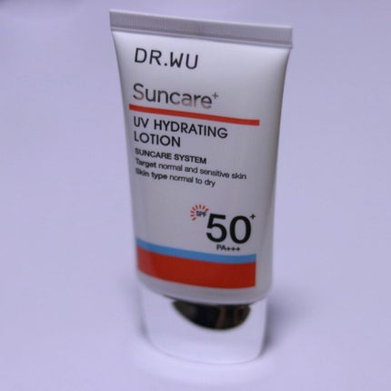 サンスクリーン+ モイスト日焼け止め<日焼け止め>/DR.WU/日焼け止めクリームを使ったクチコミ(1枚目)