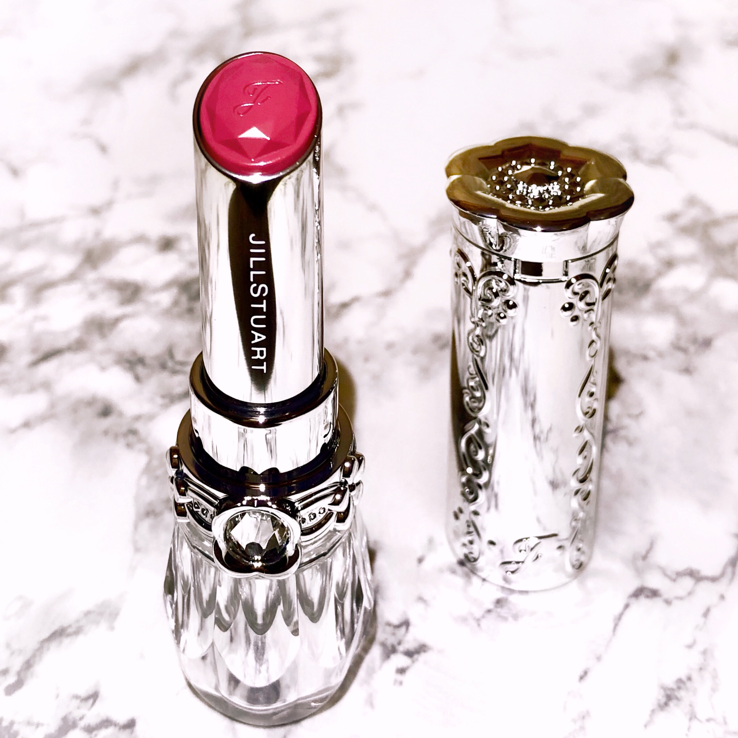 ジルスチュアート　リップブロッサム グロウ/JILL STUART/口紅を使ったクチコミ（2枚目）